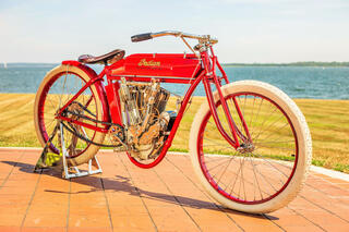Speed Demon of Yesteryears: 1913 Indian Board Track Racer