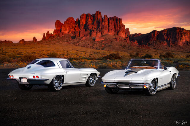 Barrett-Jackson Corvettes: Jeff Hayes’ Dynamic Duo Redefines Resto-Mod Excellence