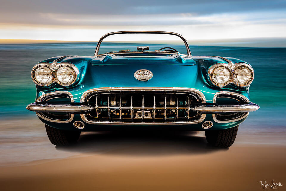 1958 Corvette C1 - Turquoise