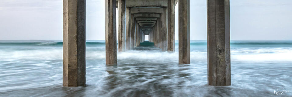 Enjoy the best photos and wall art options of Scripps Pier, La Jolla in San Diego 