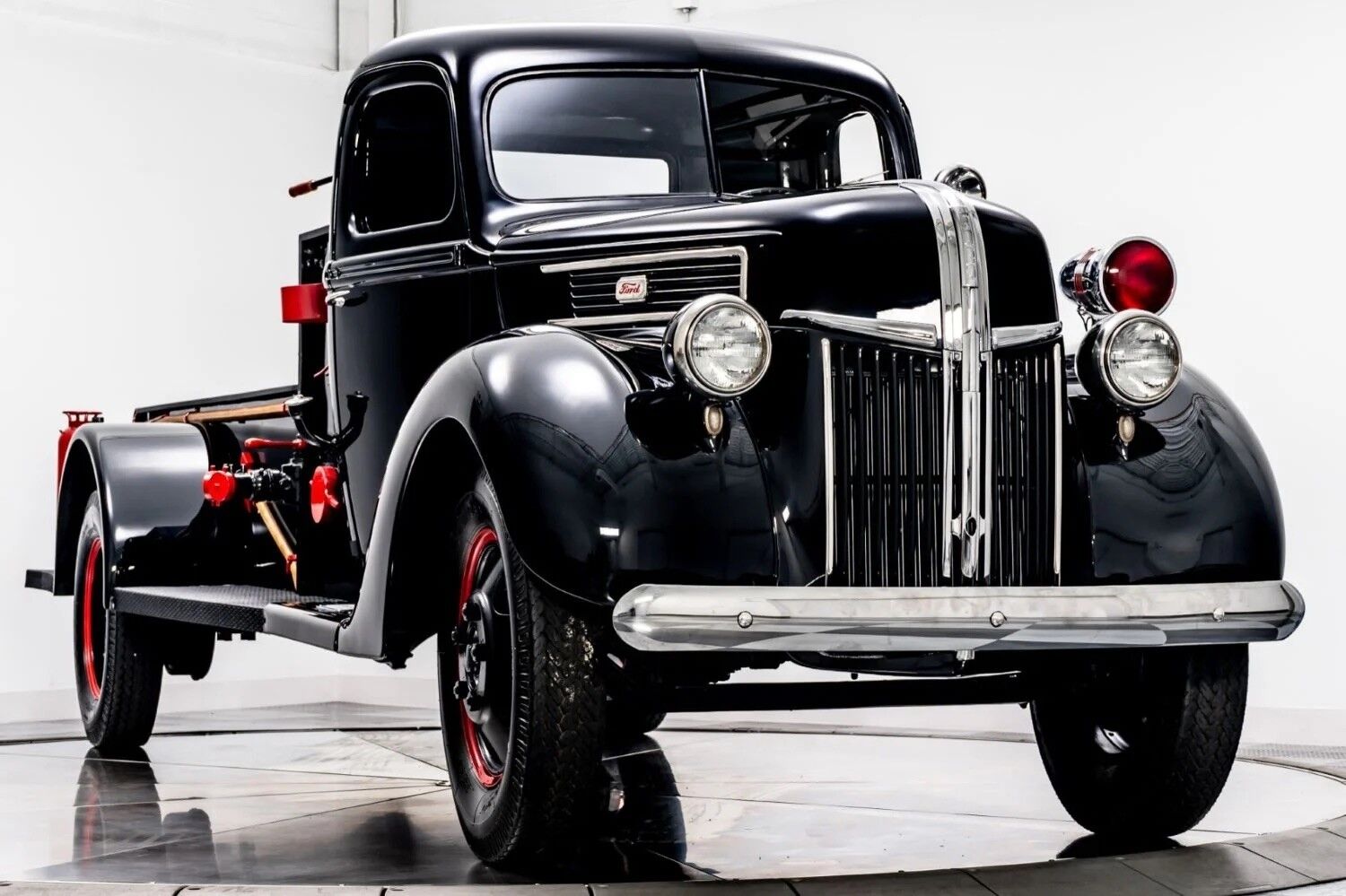 From Firefighter to Thrill Rider: 1941 Custom Ford Fire Truck