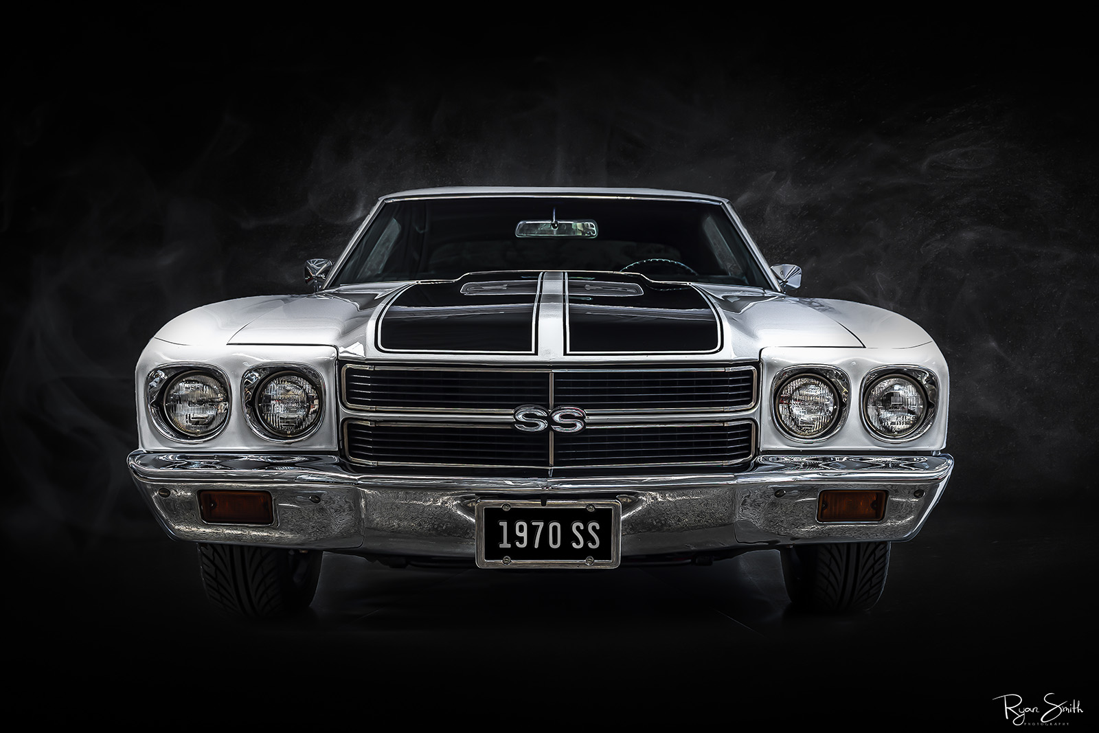 1970 Chevelle Black & White