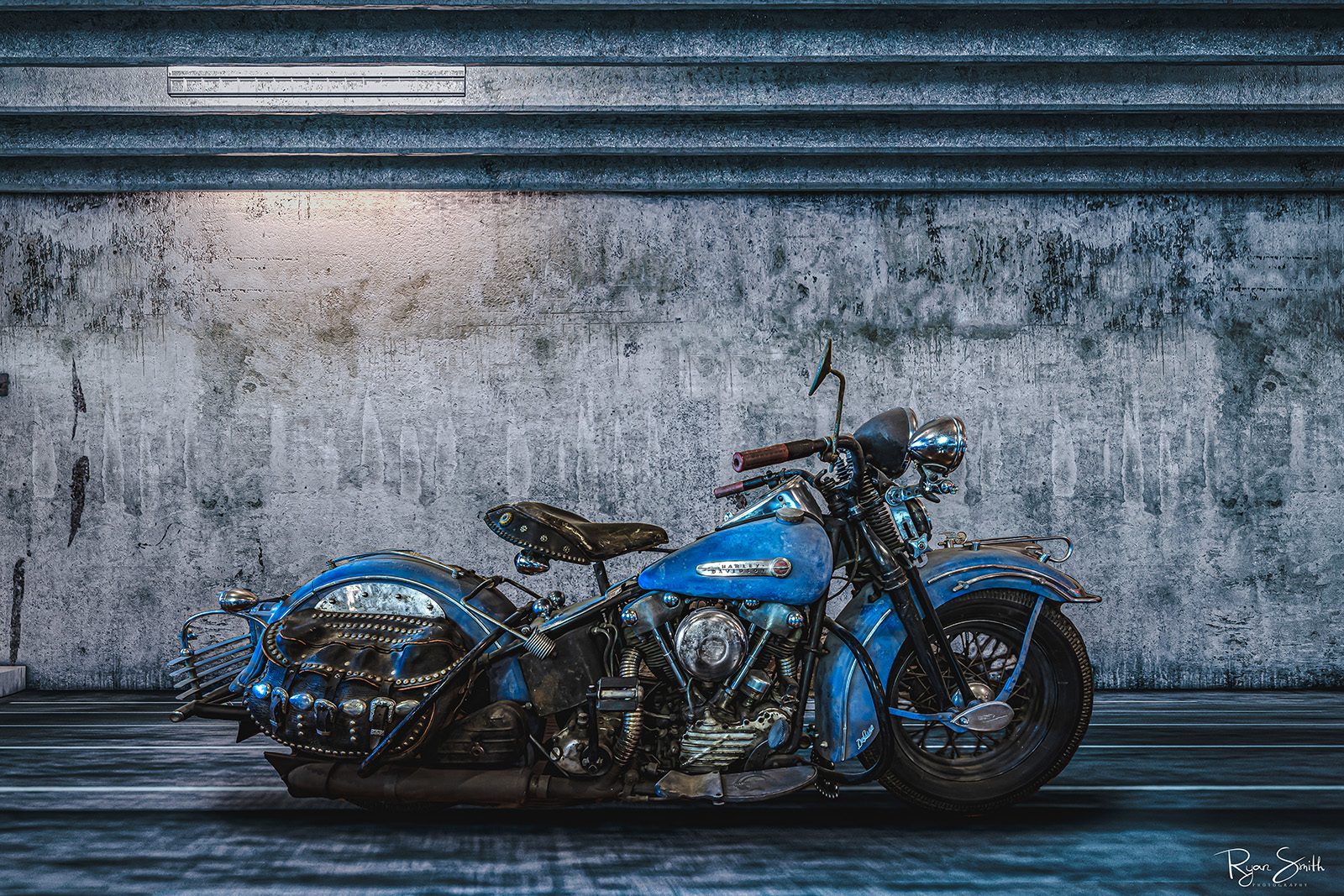 Blue Knucklehead Fine Art Limited Edition of 200