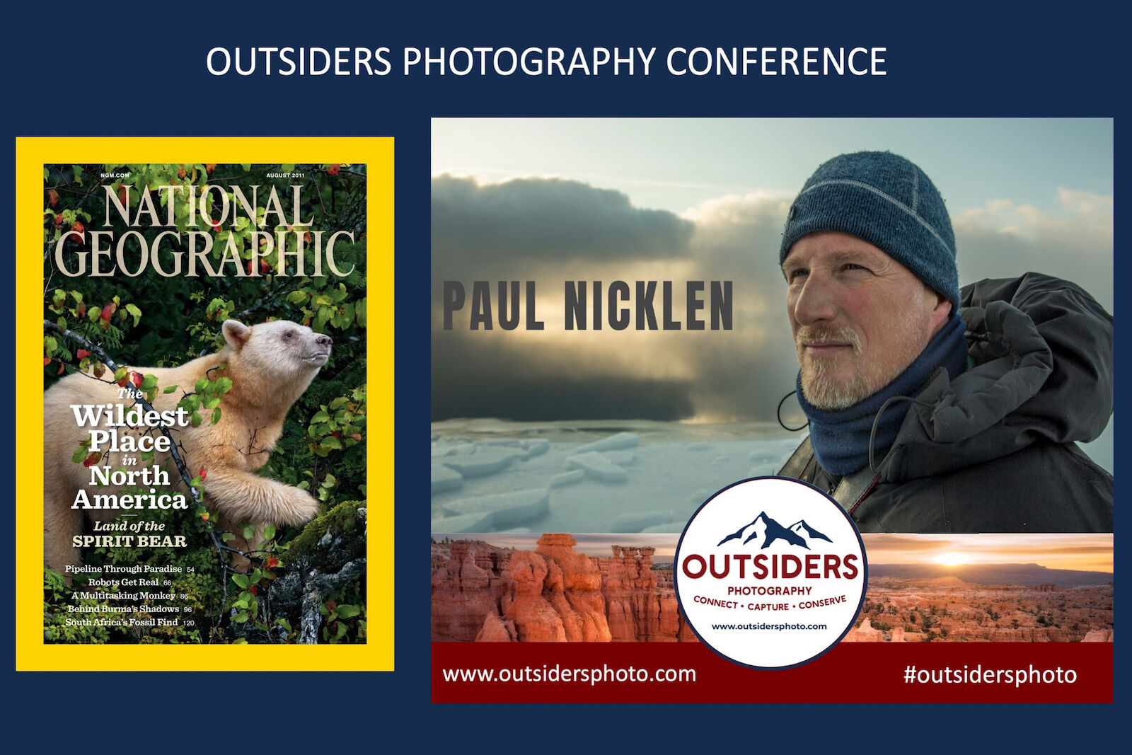 Paul Nicklen Outsiders Photography Conference