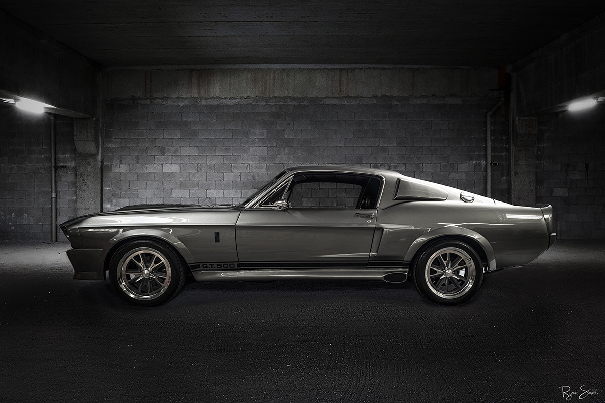 The beautiful 1967 Ford Mustang Eleanor Tribute Edition. This is a photograph of an official licensed and certified 1967 Shelby...