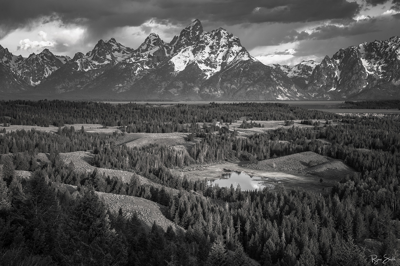 Teton Valley Monochrome