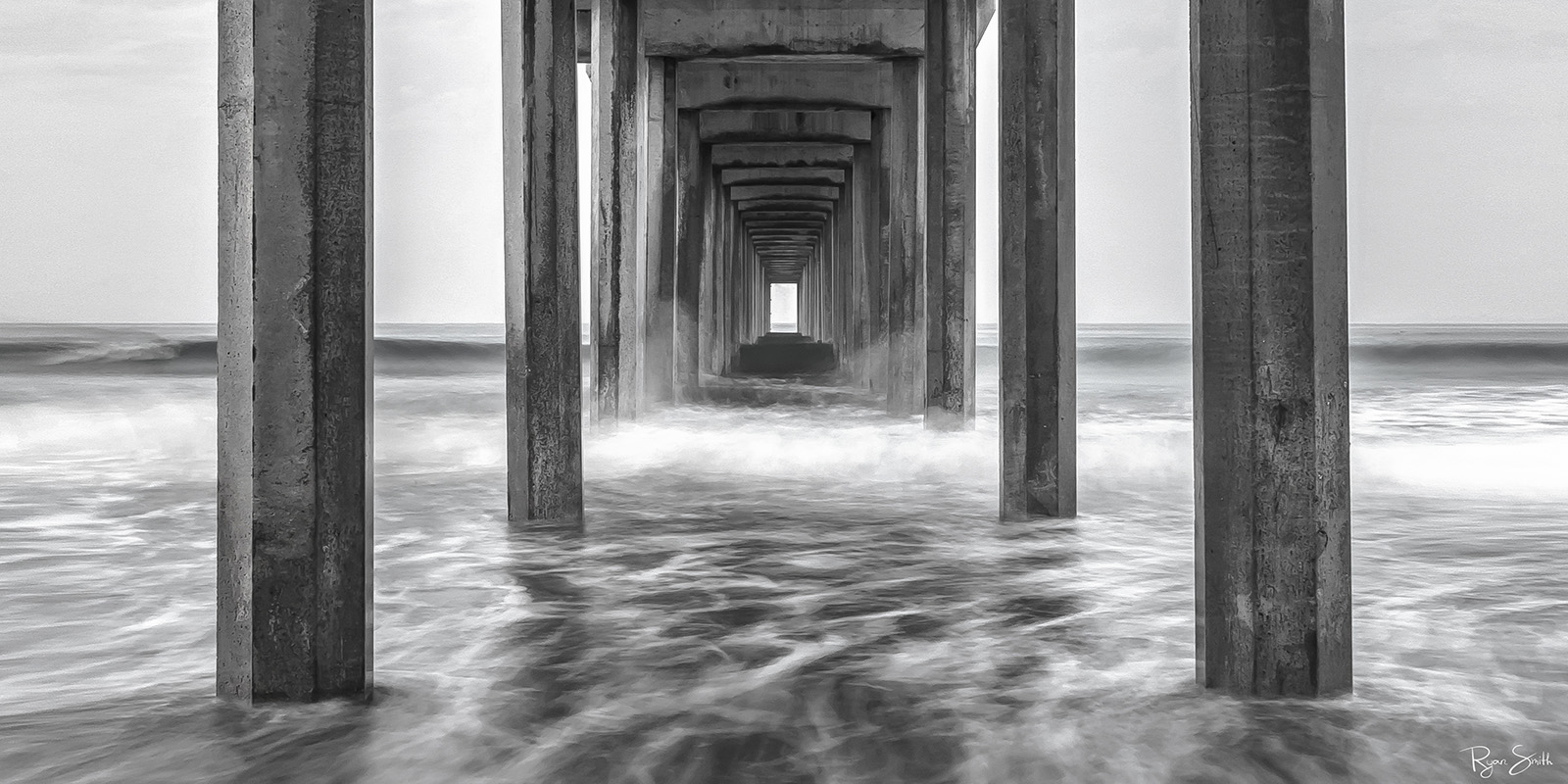 Scripps Pier Monochrome Scripps Pier Monochrome